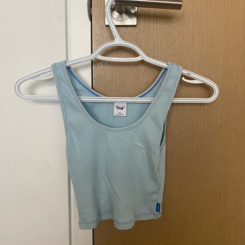 TNA aqua blue tank